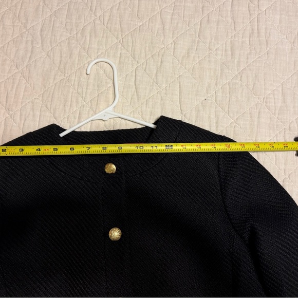 J.Crew Black Tweed Lady Jacket - Picture 6 of 6